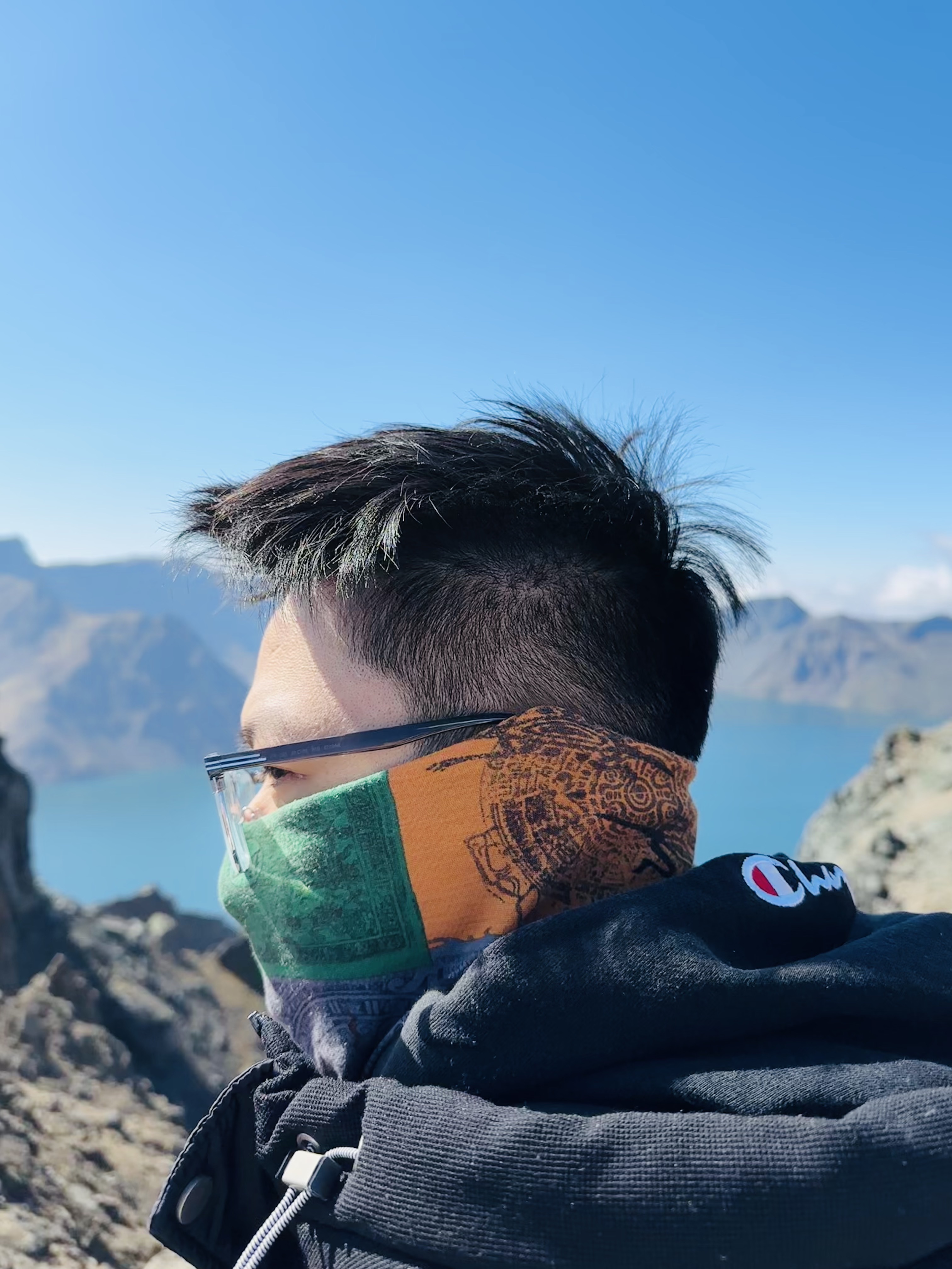 Rocky, Founder of Vestara and Ph.D. Researcher, looking into the distance
